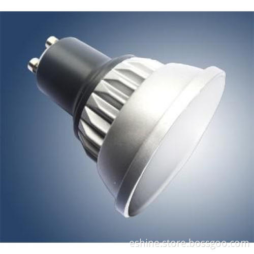 White aluminum LED spotlight, 3*1W white or warm white CE GS GOST CB